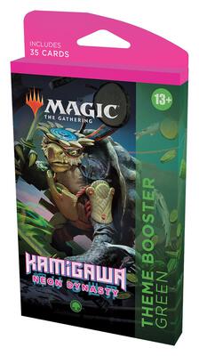 Kamigawa: Neon Dynasty - Theme Booster [Green] card from Kamigawa: Neon Dynasty
