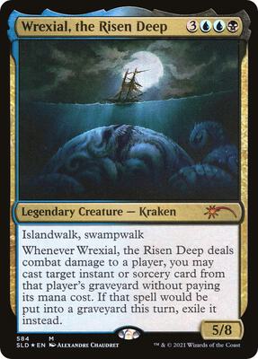 Wrexial, the Risen Deep card from Secret Lair Drop Series