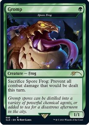 Gromp - Spore Frog card from Secret Lair Drop Series