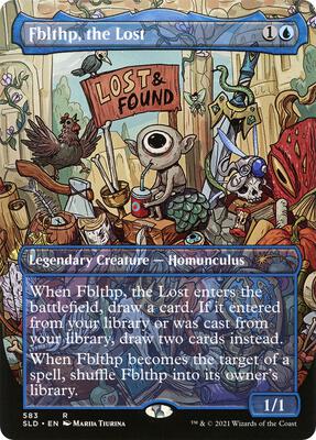 Fblthp, the Lost card from Secret Lair Drop Series