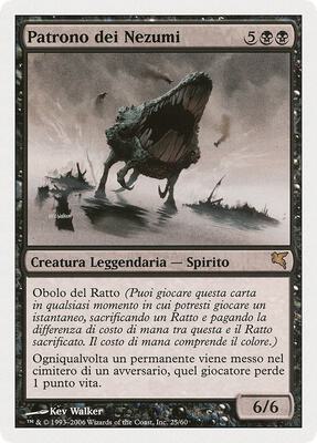Patron of the Nezumi (Italian) - "Patrono dei Nezumi" card from Magic Encyclopedia 2005 (Salvat/Hachette)