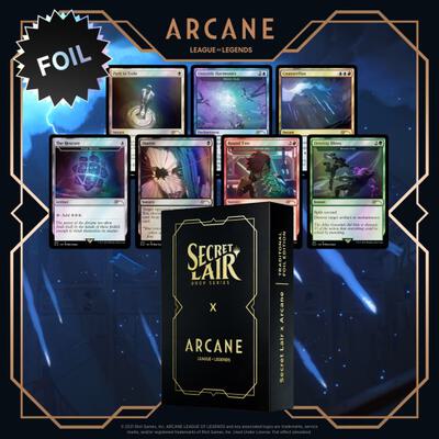 Secret Lair Drop: Secret Lair x Arcane - Traditional Foil Edition card from Secret Lair Drop Series