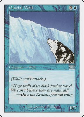 Glacial Wall card from Classic Sixth Edition