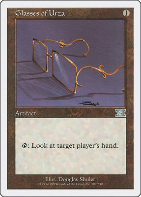 Glasses of Urza card from Classic Sixth Edition