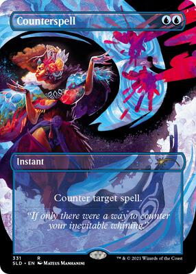 Counterspell (331) card from Secret Lair Drop Series