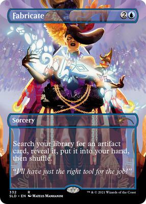 Fabricate (332) card from Secret Lair Drop Series