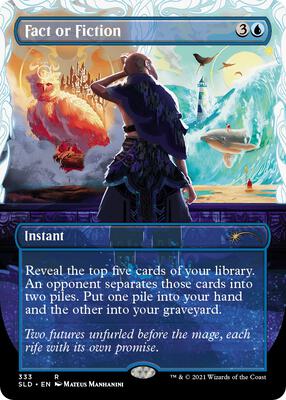 Fact or Fiction (333) card from Secret Lair Drop Series
