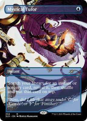 Mystical Tutor card from Secret Lair Drop Series