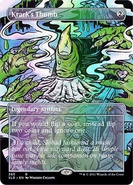 Krark's Thumb card from Secret Lair Drop Series