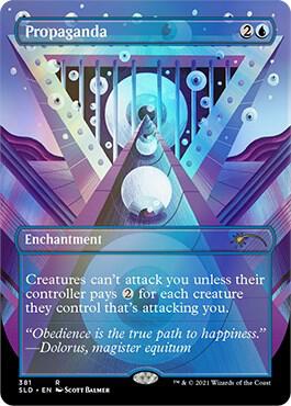 Propaganda (381) card from Secret Lair Drop Series