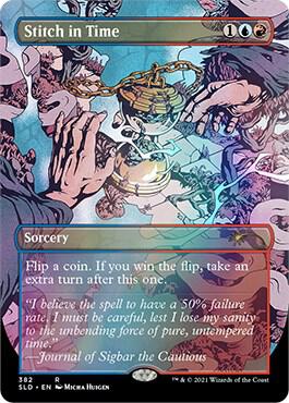 Stitch in Time card from Secret Lair Drop Series