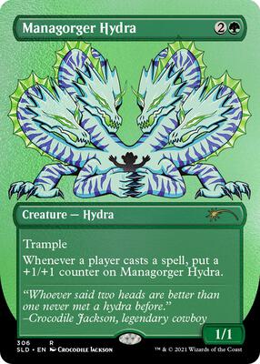 Managorger Hydra (Foil Etched) card from Secret Lair Drop Series