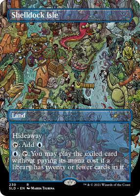 Shelldock Isle (230) card from Secret Lair Drop Series