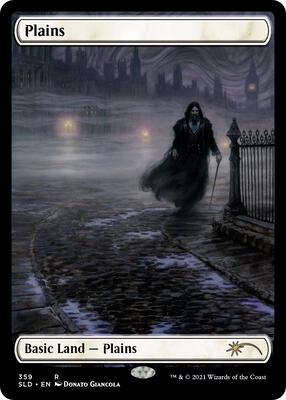 Plains (The Dracula Lands) card from Secret Lair Drop Series