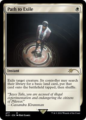 Path to Exile (477) card from Secret Lair Drop Series