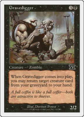 Gravedigger card from Classic Sixth Edition
