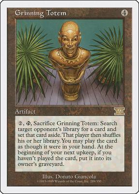 Grinning Totem card from Classic Sixth Edition