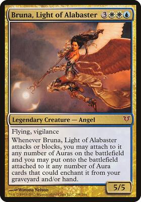 Bruna, Light of Alabaster (Open the Helvault) card from Oversize Cards