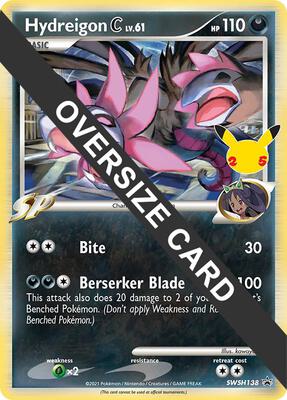 Hydreigon C - SWSH138 card from Jumbo Cards