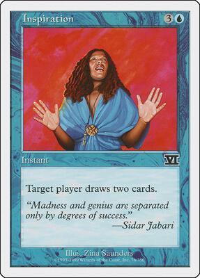 Inspiration card from Classic Sixth Edition