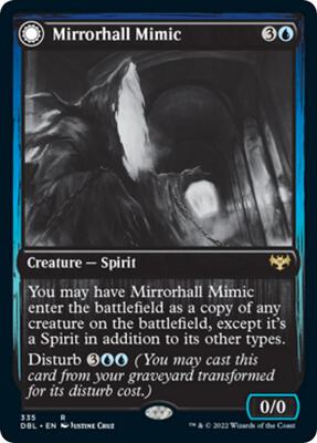 Mirrorhall Mimic card from Innistrad: Double Feature