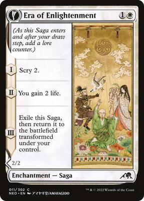 Era of Enlightenment card from Kamigawa: Neon Dynasty