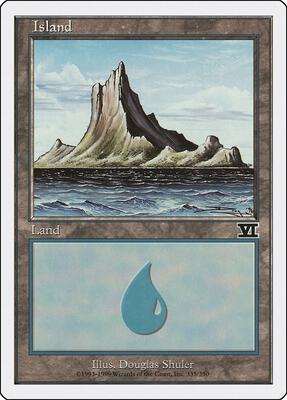 Island (335) card from Classic Sixth Edition