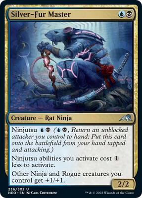 Silver-Fur Master card from Kamigawa: Neon Dynasty