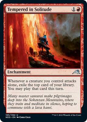Tempered in Solitude card from Kamigawa: Neon Dynasty