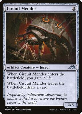 Circuit Mender card from Kamigawa: Neon Dynasty
