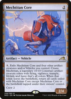 Mechtitan Core card from Kamigawa: Neon Dynasty