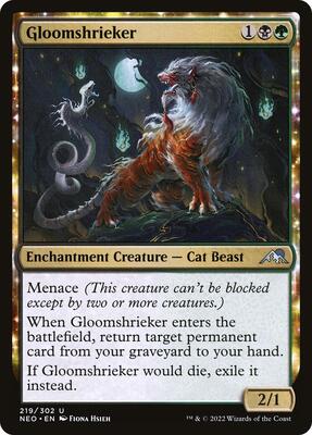 Gloomshrieker card from Kamigawa: Neon Dynasty