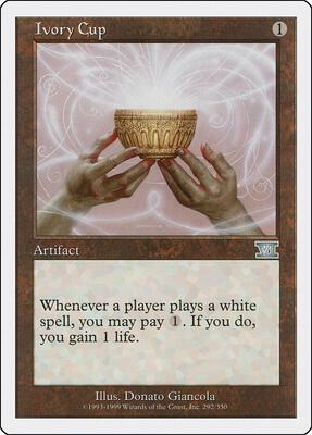 Ivory Cup card from Classic Sixth Edition