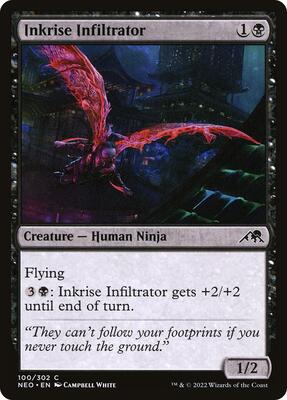 Inkrise Infiltrator card from Kamigawa: Neon Dynasty