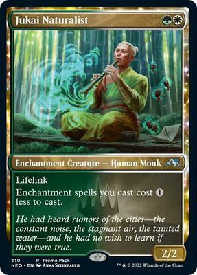 Jukai Naturalist card from Promo Pack: Kamigawa: Neon Dynasty