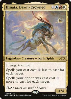 Hinata, Dawn-Crowned card from Kamigawa: Neon Dynasty