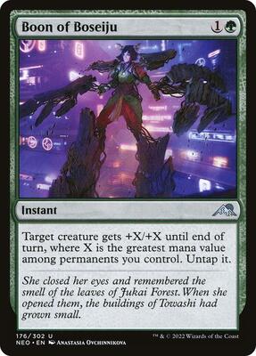 Boon of Boseiju card from Kamigawa: Neon Dynasty