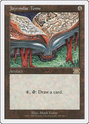 Jayemdae Tome card from Classic Sixth Edition