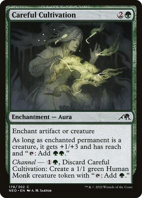Careful Cultivation card from Kamigawa: Neon Dynasty