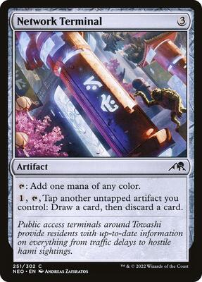 Network Terminal card from Kamigawa: Neon Dynasty