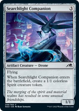 Searchlight Companion card from Kamigawa: Neon Dynasty