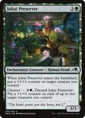 Jukai Preserver card from Kamigawa: Neon Dynasty
