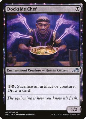 Dockside Chef card from Kamigawa: Neon Dynasty