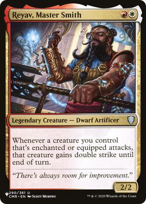 Reyav, Master Smith card from The List Reprints