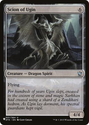 Scion of Ugin card from The List Reprints