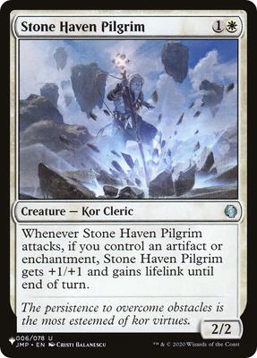 Stone Haven Pilgrim card from The List Reprints