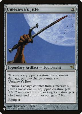 Umezawa's Jitte card from The List Reprints