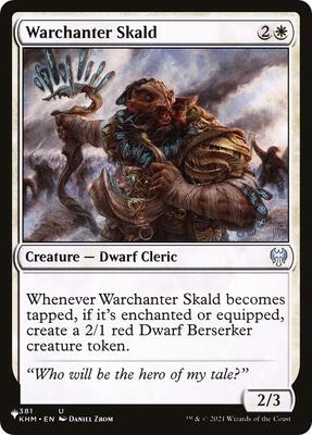 Warchanter Skald card from The List Reprints