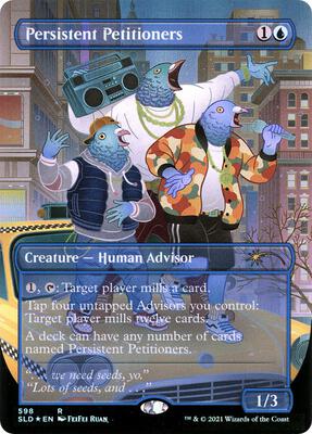 Persistent Petitioners (598) card from Secret Lair Drop Series