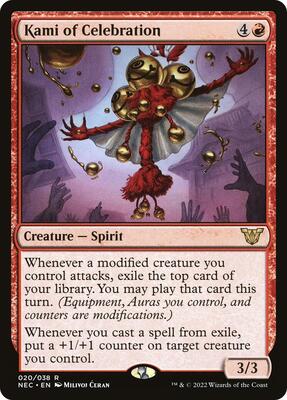 Kami of Celebration card from Commander: Kamigawa: Neon Dynasty